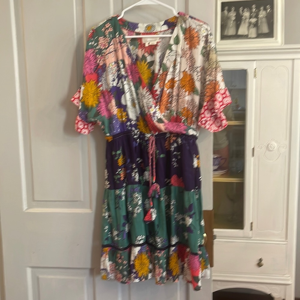Anthropologie multicolor dress size small perfect condition